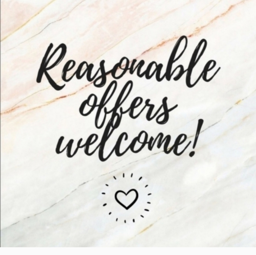 Make an offer Reasonable offers accepted.